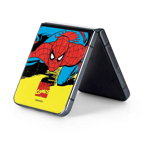 Marvel Classic Comics The Amazing Spider-Man Galaxy Z Flip5 5G Skin